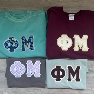 Phi Mu Letters Lot